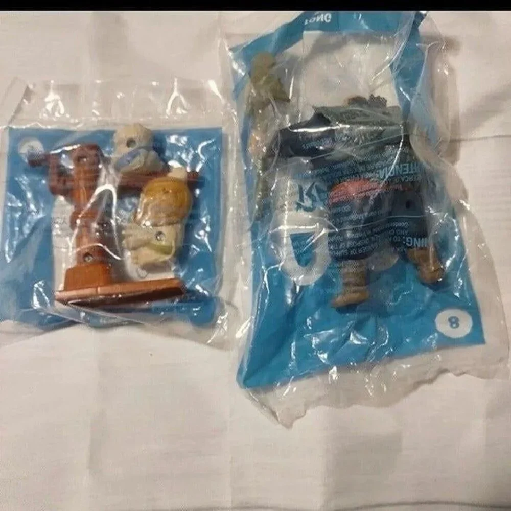 McDonald's HAPPY MEAL TOYS-DISNEY RAYA-2-NEW-ONGI & TONG
